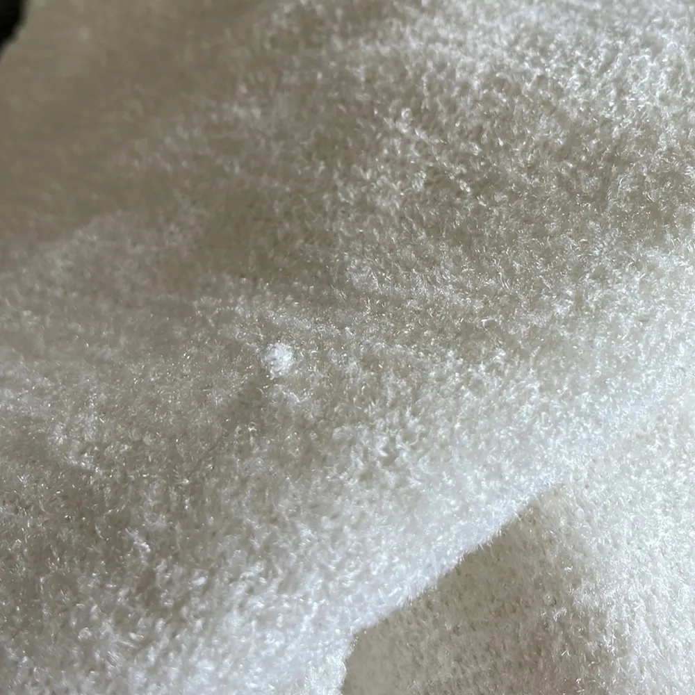 Three dots oversized drawstring metallic sweatshirt top - Image 11