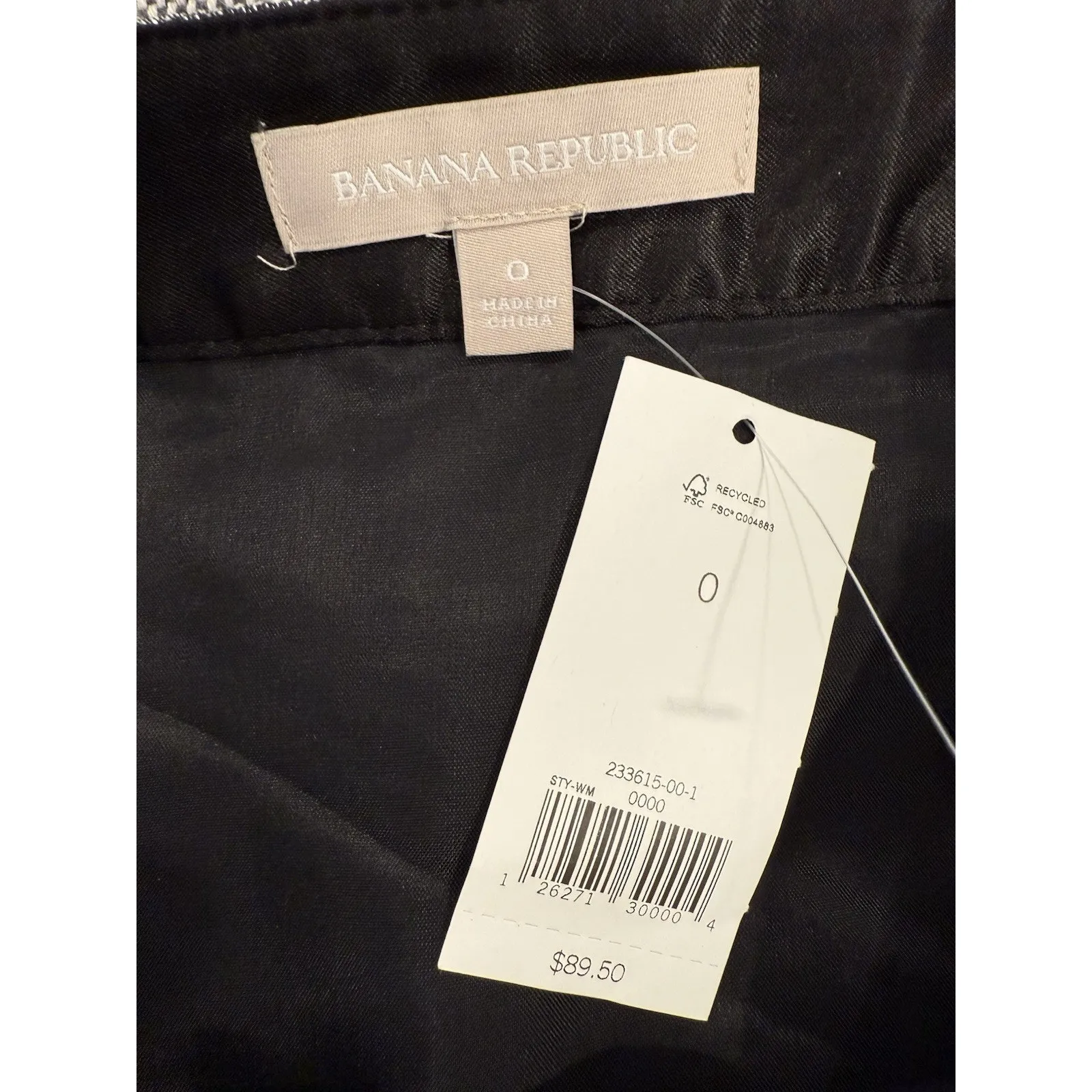 Banana Republic Womens Skirt Size 0 Metallic Mini Corpcore Girl Boss Corporate - Image 6