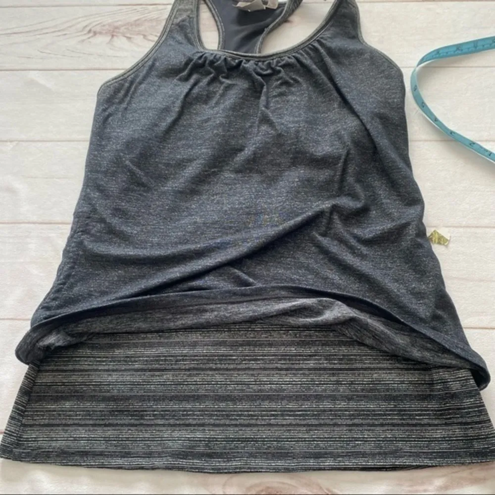 Athleta Women's Racerback Workout Tank Top Built in Bra Double Layer  M … - Image 14