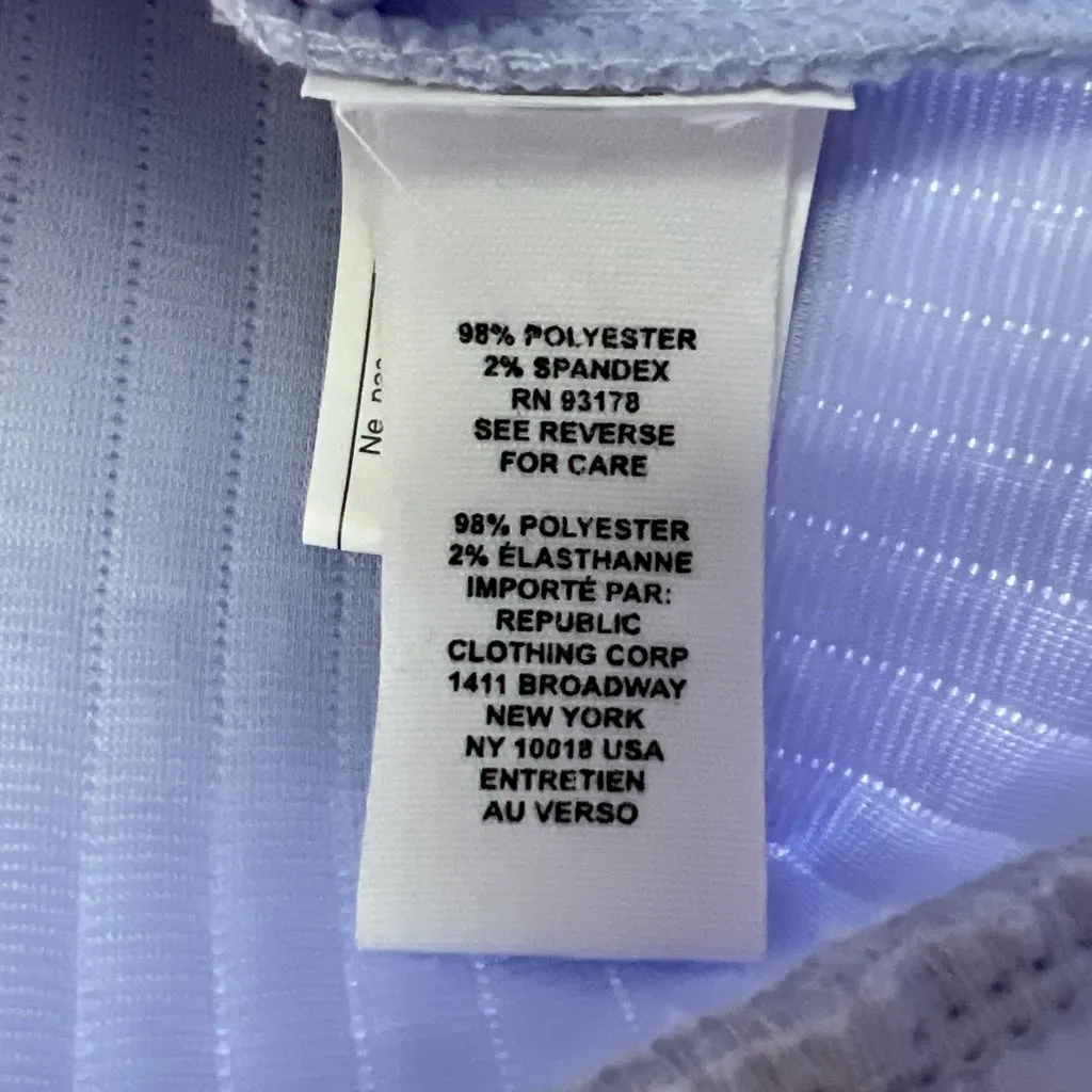 For The Republic Sz 1X Womens Top Lilac Purple Ribbed Knit Mock Neck Pullover - Image 8