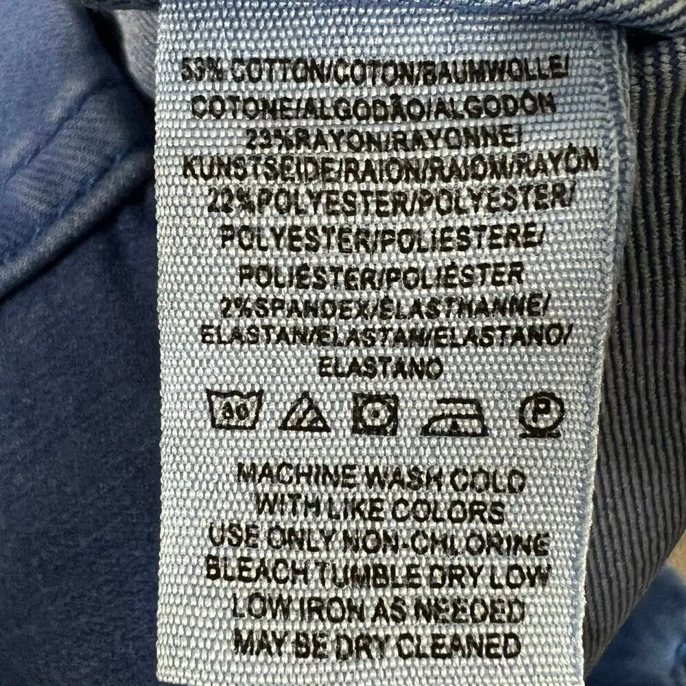 Free People Blue Modern Femme Denim Skirt Womens 4 Mini Retro E-Girl High Rise - Image 6