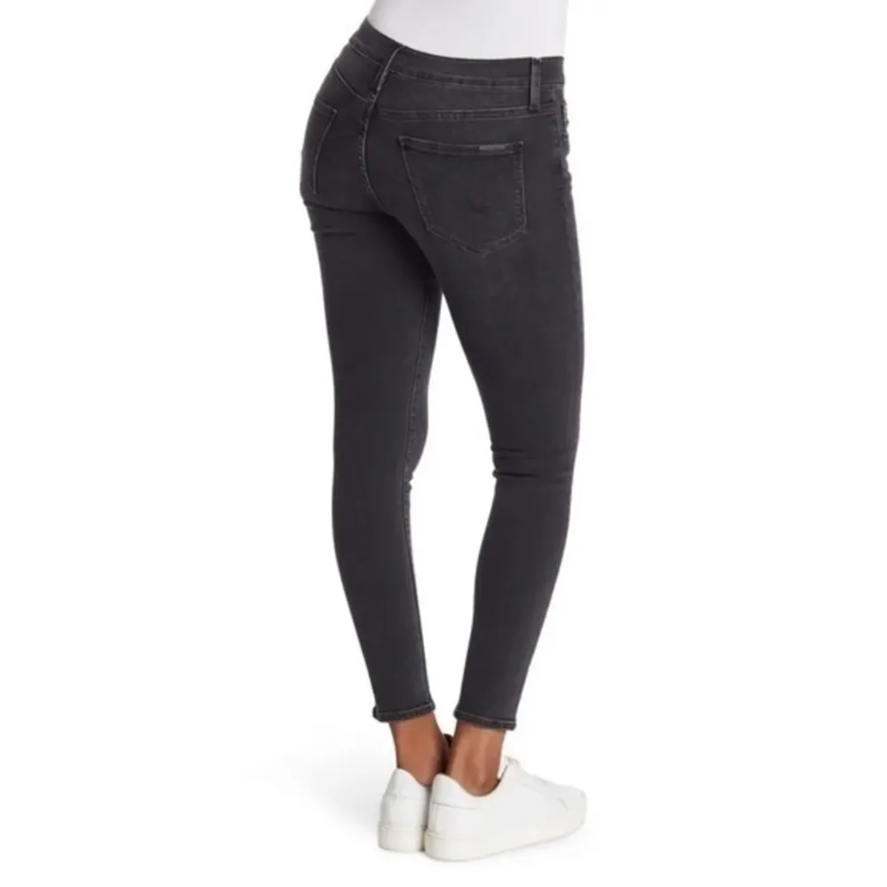 Hudson Natalie Mid Rise Super Skinny Jeans in Divinity Gray Size 29 NWT - Image 2