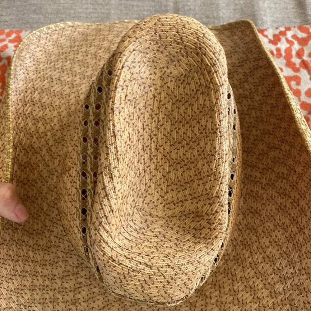 Rio grande cowboy hat chijuajua Tan - Image 7