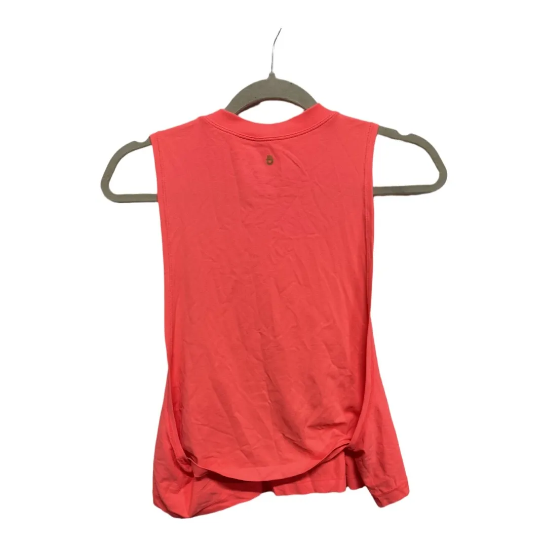 Spiritual Gangster Drifter Seamless Athletic Tank Neon Orange Size XS/Small - Image 3