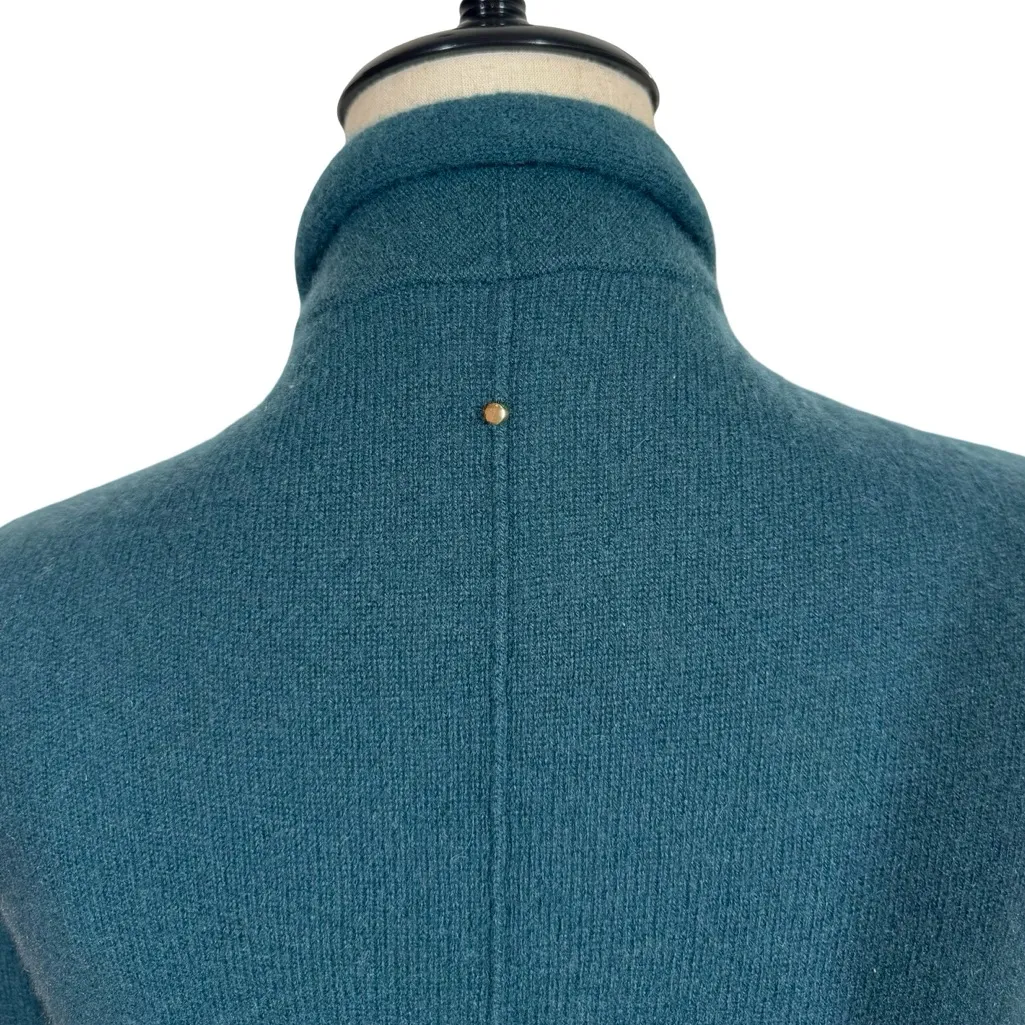 Cuyana Single-Origin 100% Cashmere Long Cardigan in Jade Green Sm/Md - Image 8