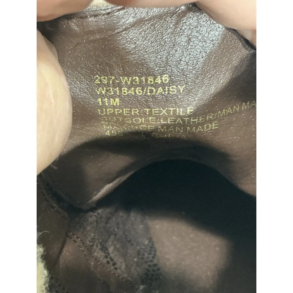 Womans White Mountain Daisy Size 11 M Beige Lace Up Zip Up Ankle Boots - Image 7