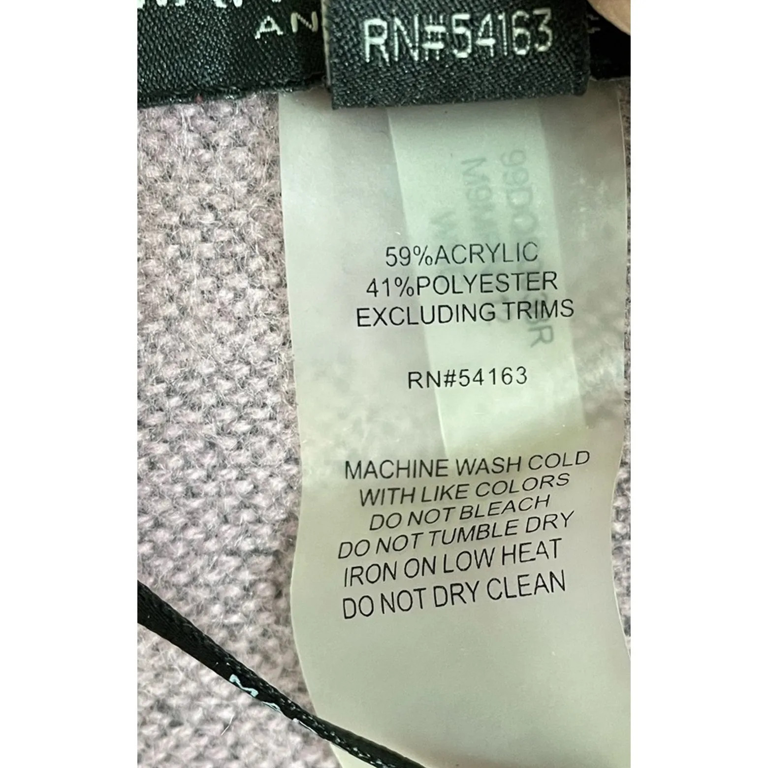 Marc New York Andrew Marc Paisley Wine Poncho Wrap Leather tie Tassels One Size - Image 4