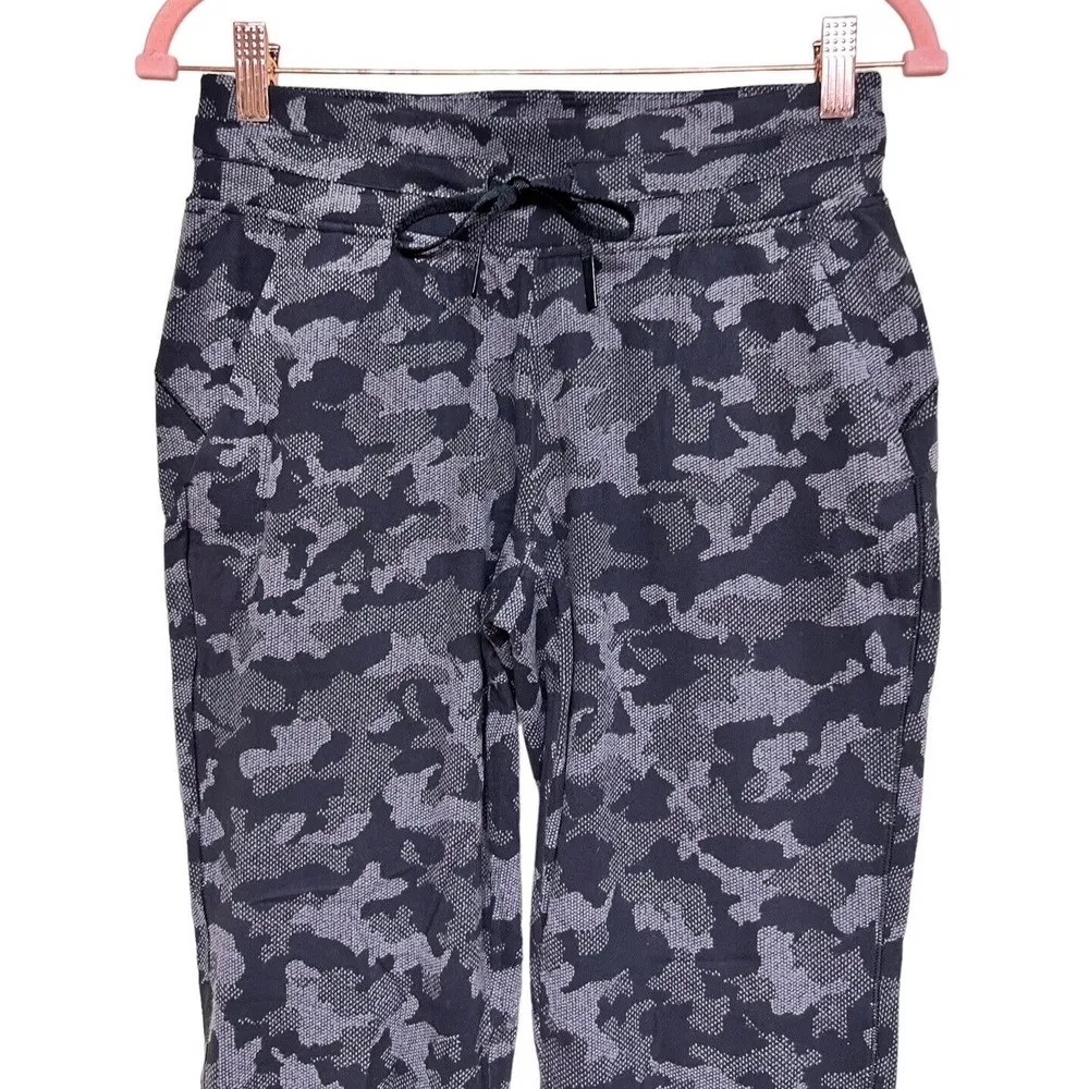 Lululemon Ready To Rulu Jogger Heritage Camo Jacquard Black Lunar Rock Size 6 - Image 2