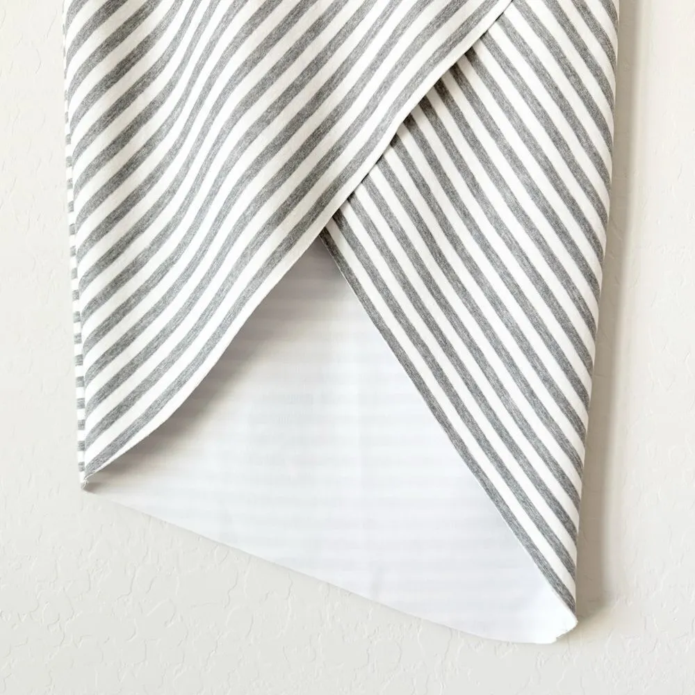 BEC & BRIDGE Asymmetric Stripe Wrap Skirt Size 4 - Image 4