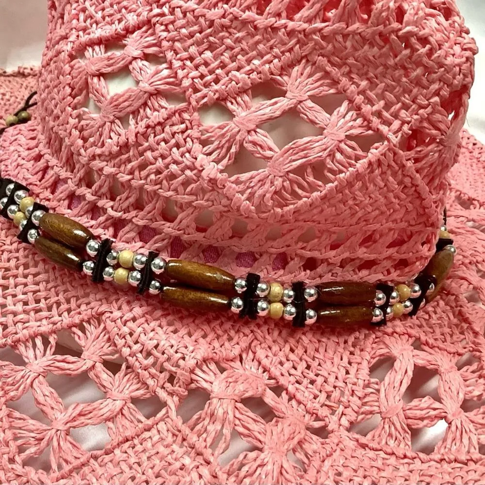 TURNER HAT COMPANY Cowgirl Hat Pink - Image 2