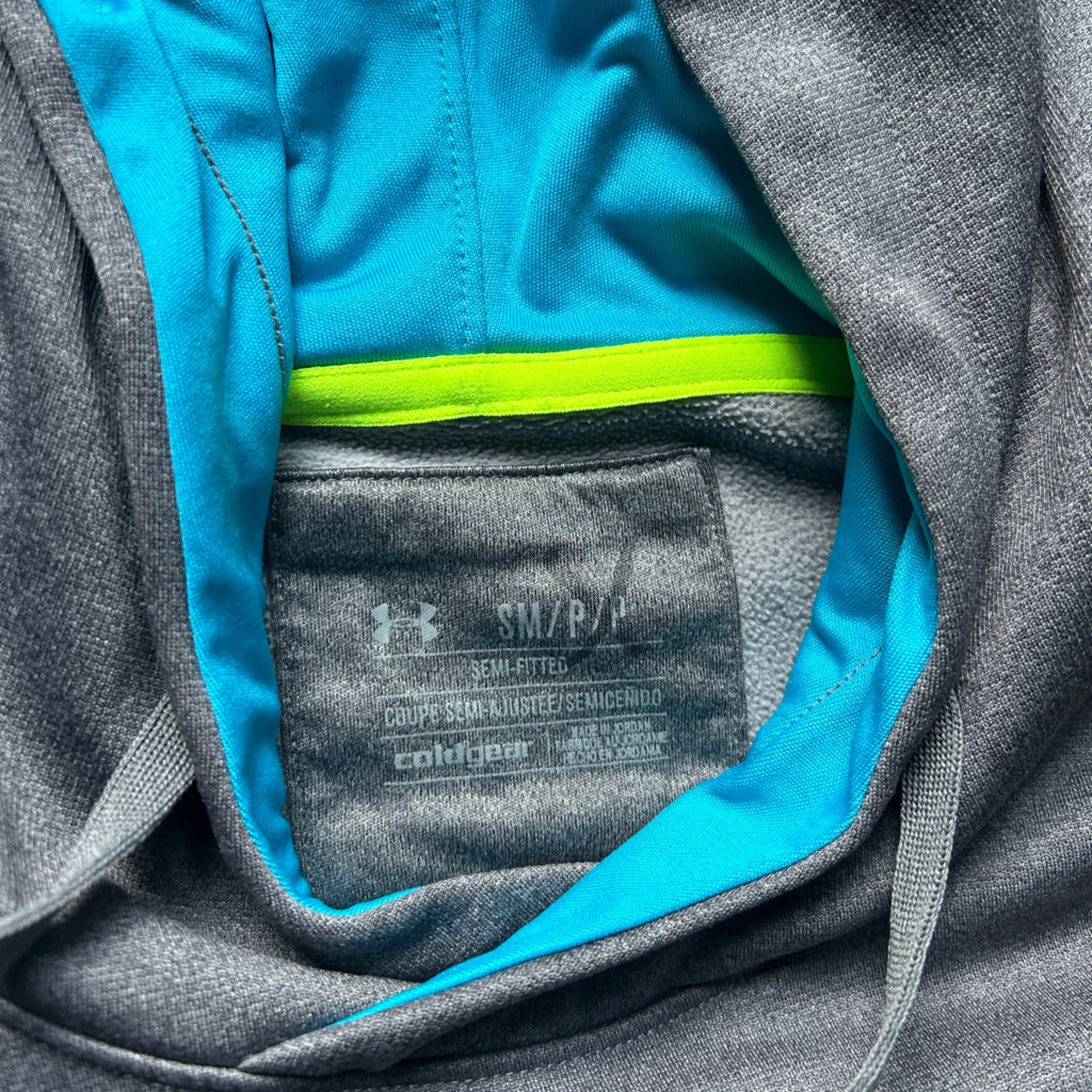 Under Armour Gray Hoodie - Image 5