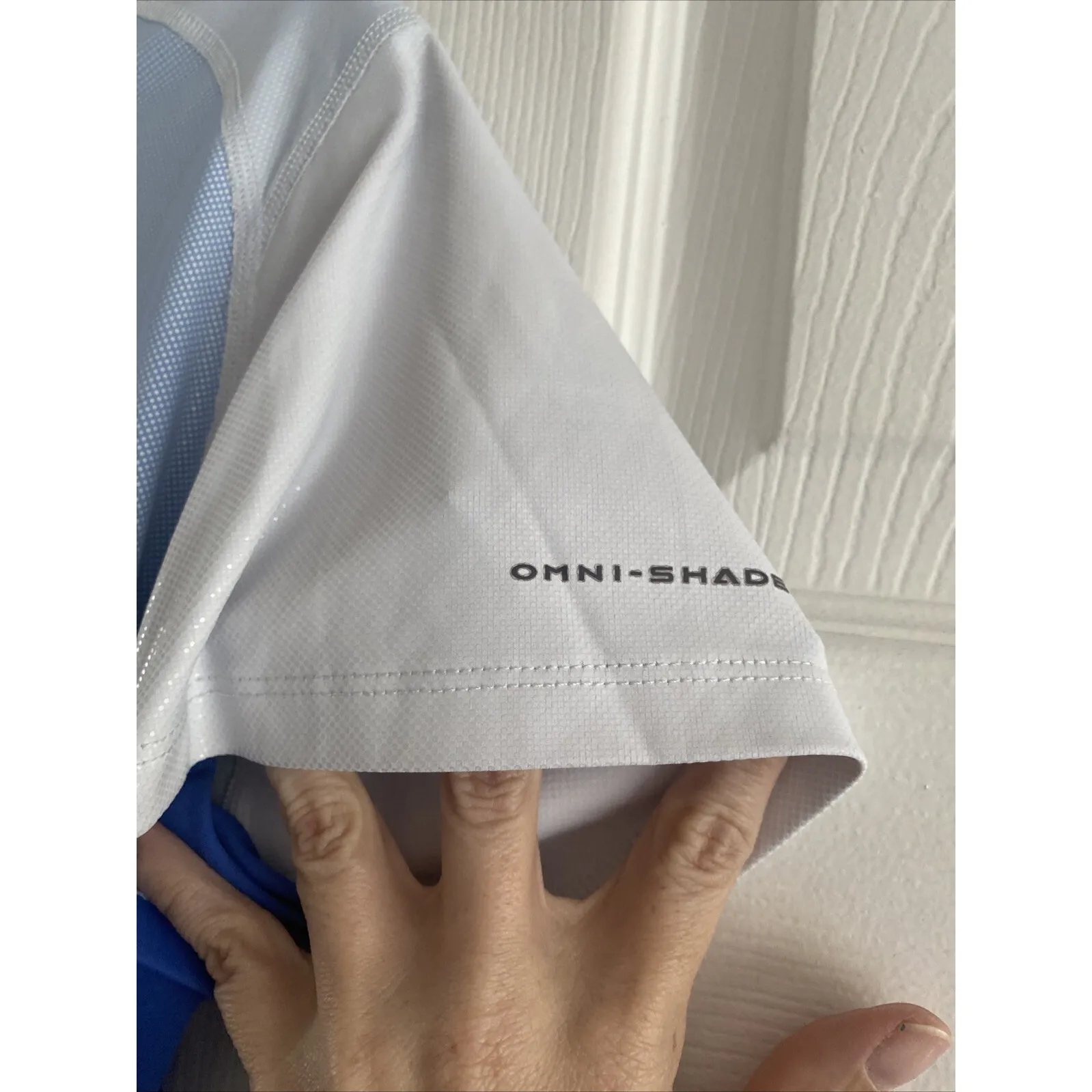 Columbia Women's XL Blue Short Sleeve Short Sleeve Performance Omni Shade Gym - Image 3