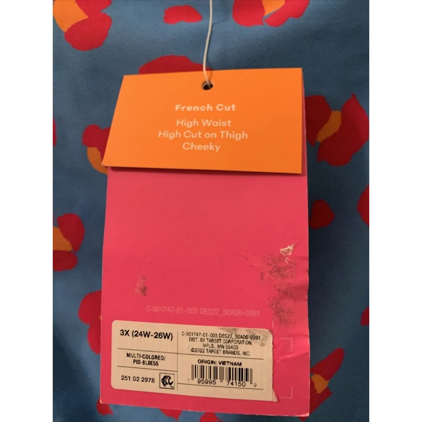 Tabitha Brown Women's Tropical Leopard Print Swim Bikini Bottom Size 3X - Image 9