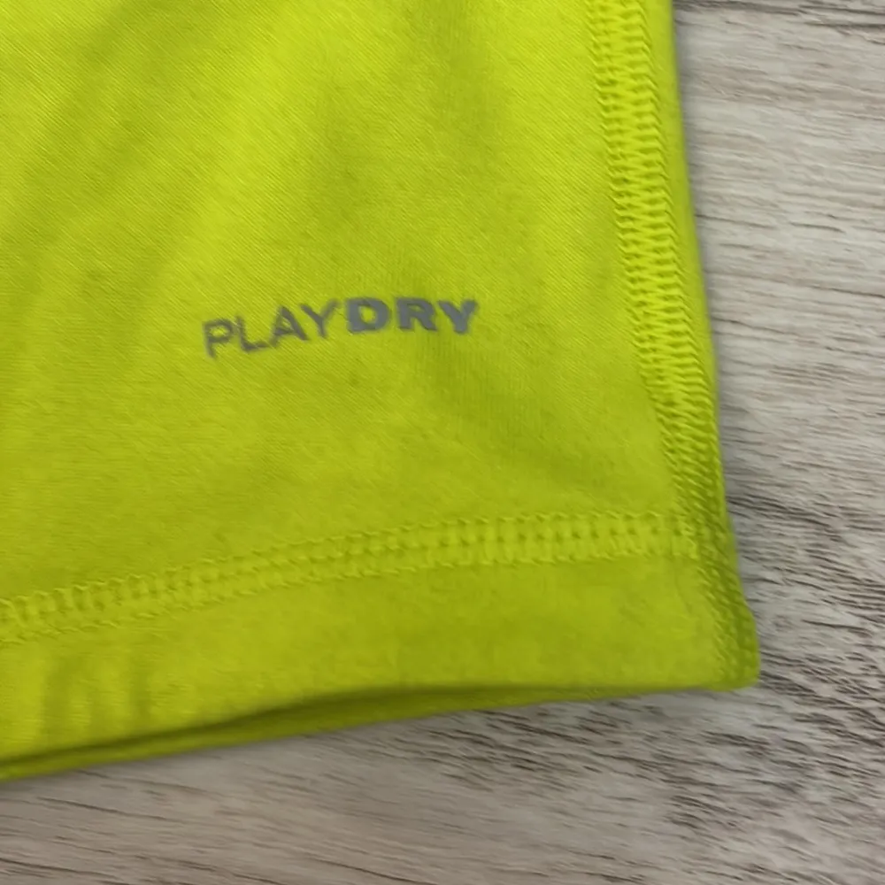 Reebok PLAYDRY Neon Green Lightweight Pullover Front Half Zip Women’s Jacket S - Image 8