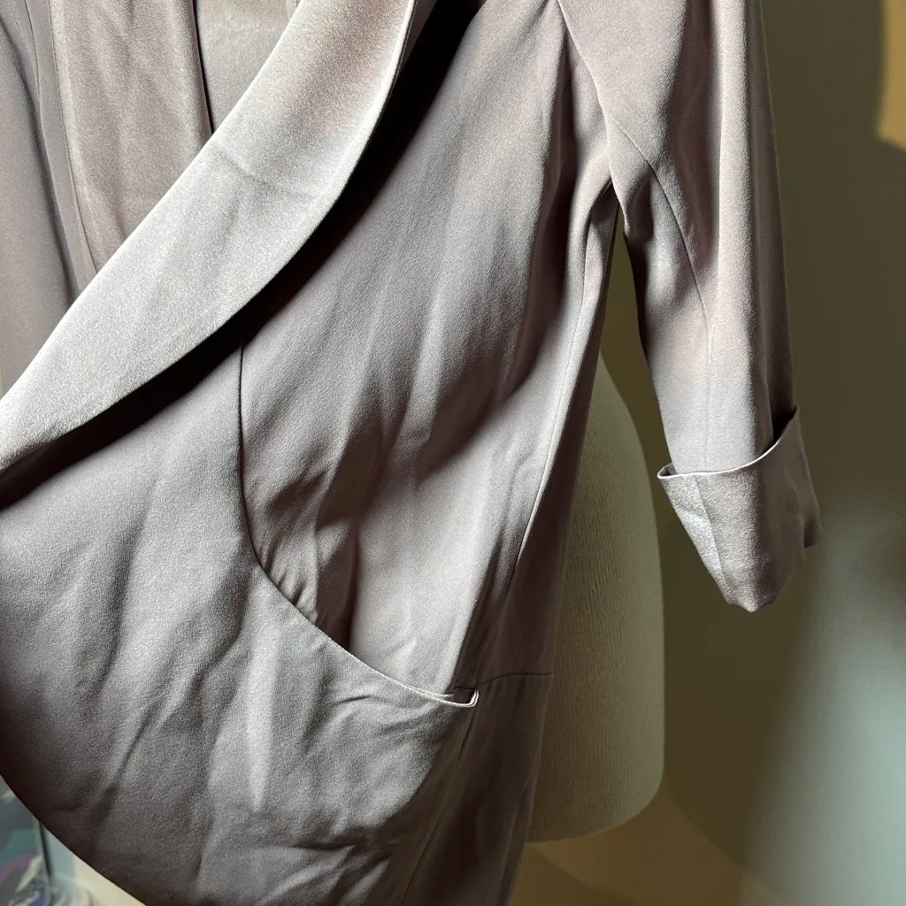 Wilfred aritzia Dusty tan Blazer Brown Size 00 - Image 4