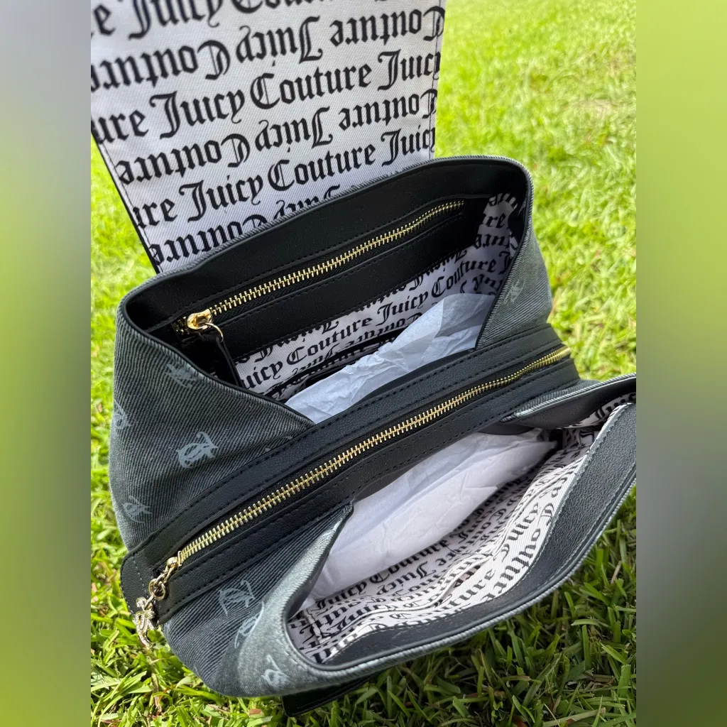 Juicy couture black gray backpack - Image 4