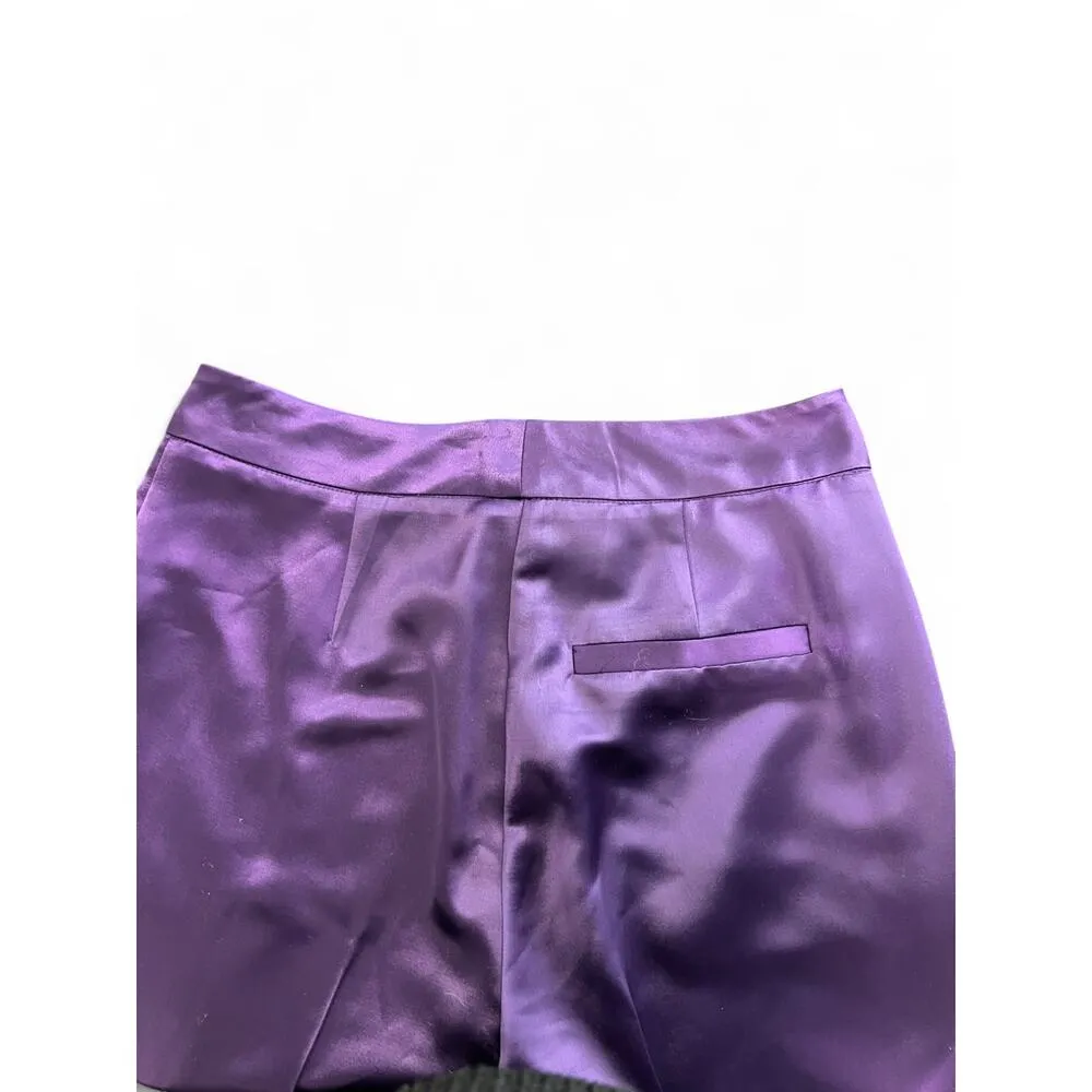 Luxury Designer Jason Wu | 2 | Matching Set Pants Vest Trouser Top Purple Outfit - Image 7