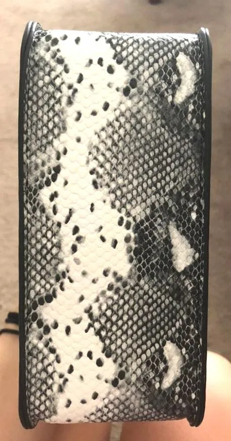 BCBGeneration Snakeskin Milly Crossbody Purse - Image 3