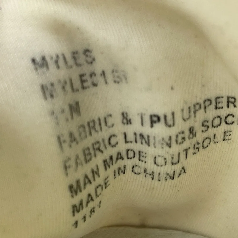 Steve Madden Womens Size 11 Shoes White Myles White NY 90 Sneakers Pink Pull Tab - Image 6