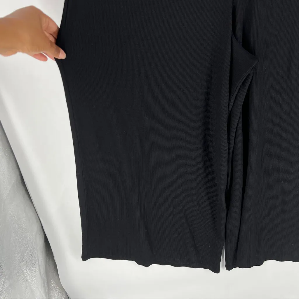 Athleta Wind Down Sleep V-Neck Romper Stretch Waffle Knit Relaxed Fit Stretch M - Image 7