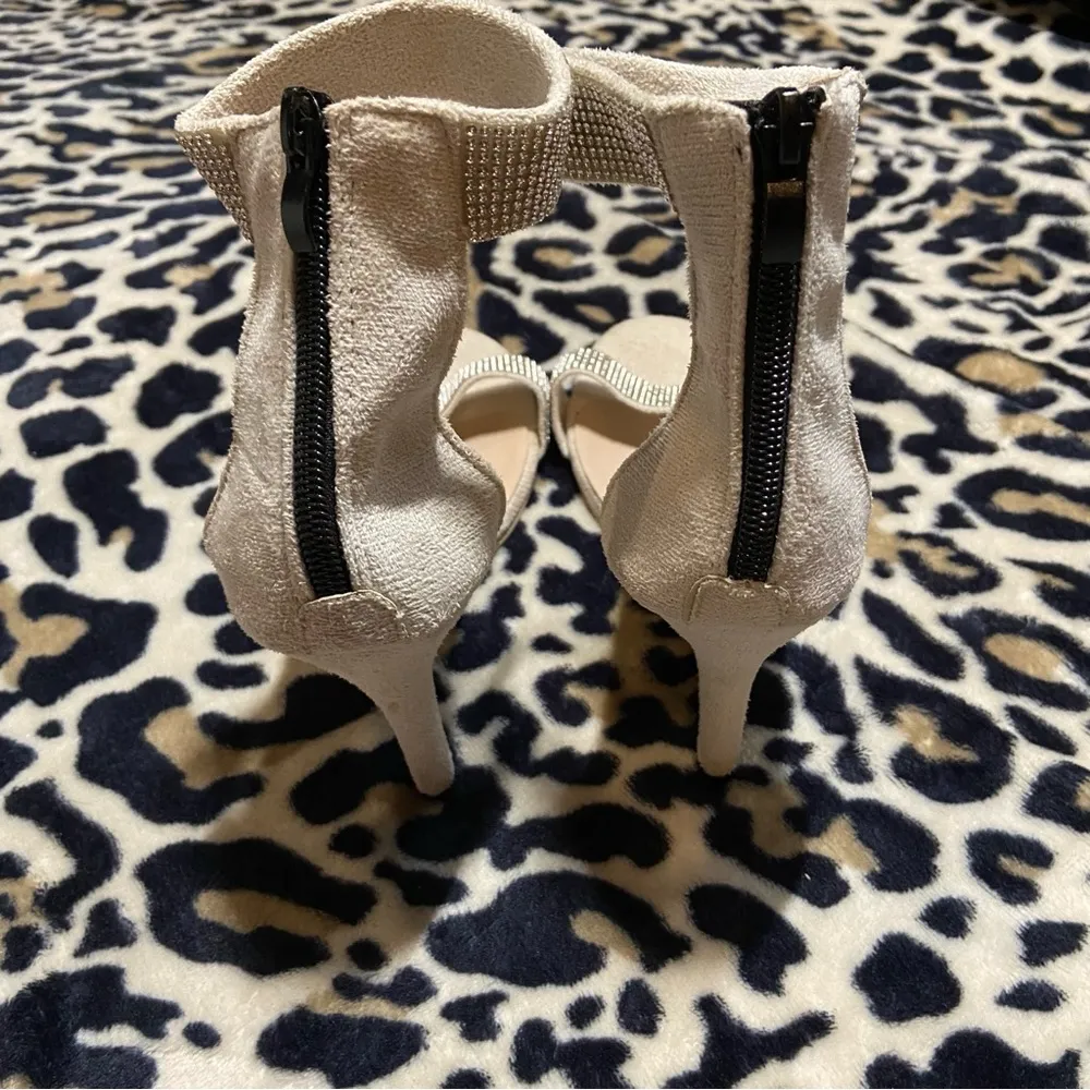 Strappy rhinestone pumps Size 9.5 - Image 3