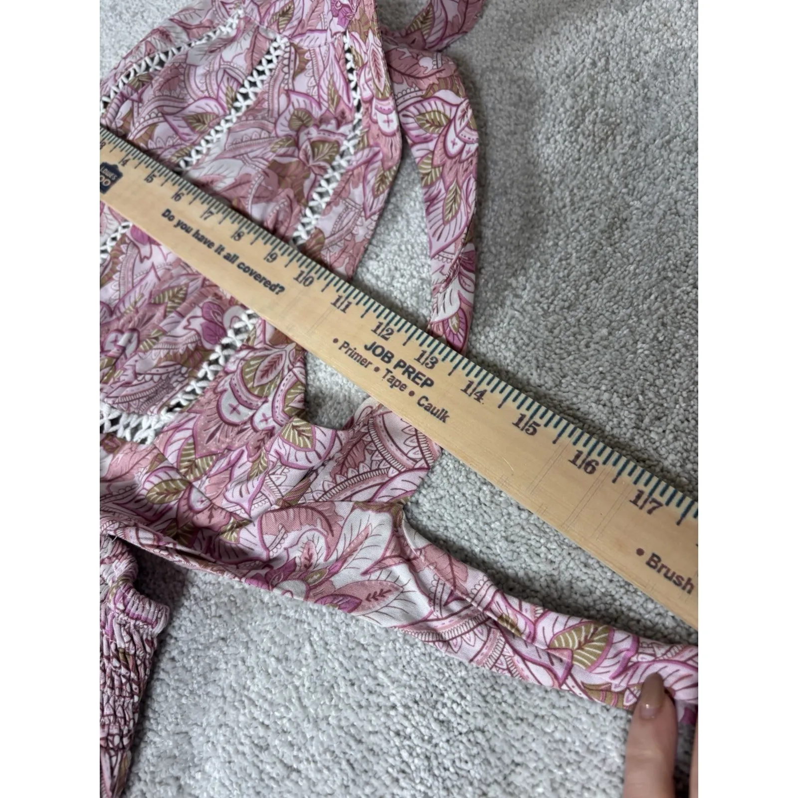 Pedal And Pup Newell Dress Size 8 maxi length‎ medium Pink Floral - Image 7