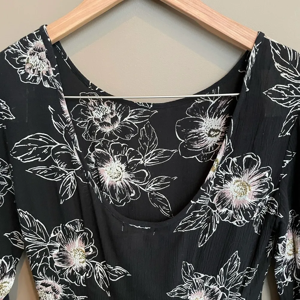 Amuse Society Steller‎ Scoop Back Dress Black XS - Image 6