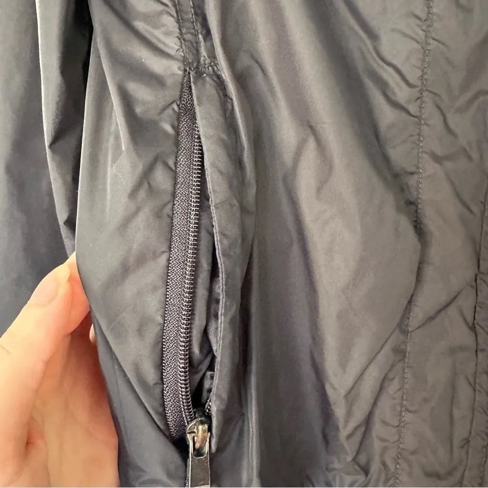 Navy blue women’s short light jacket​ in size medium - Image 13