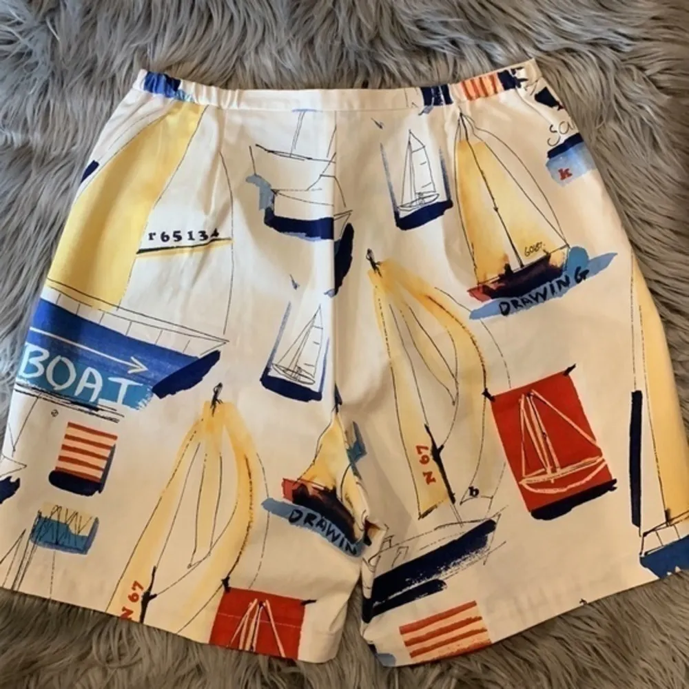 Vintage Bets by Canvasbacks high rise cotton sailing sailboat shorts 8 - Image 7