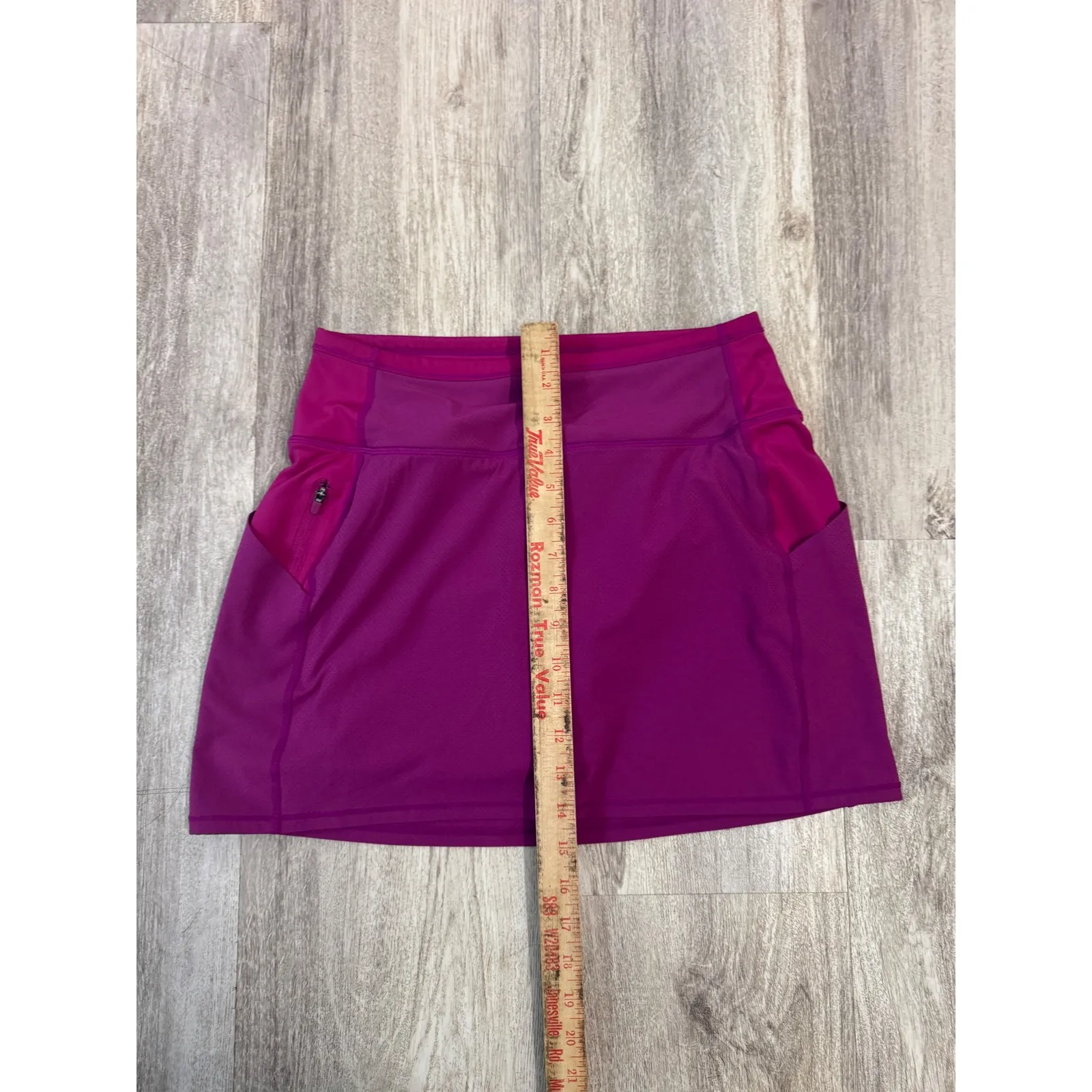 Athleta Action Skort Dobby 145 D Magenta Purple Tennis Golf Athletic Womens XS‎ - Image 6