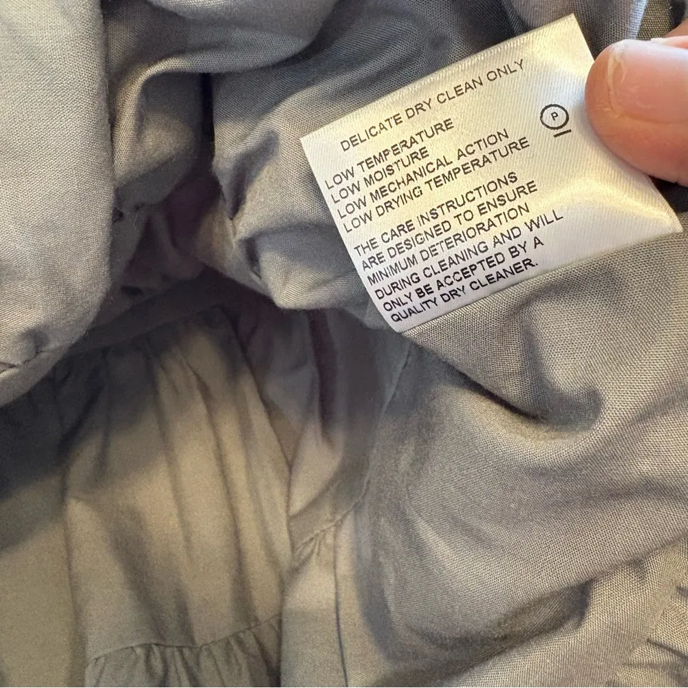 Karen Millen Skirt Gray Pleated Futuristic Edgy A Line women’s 4 Casual Dressy - Image 9