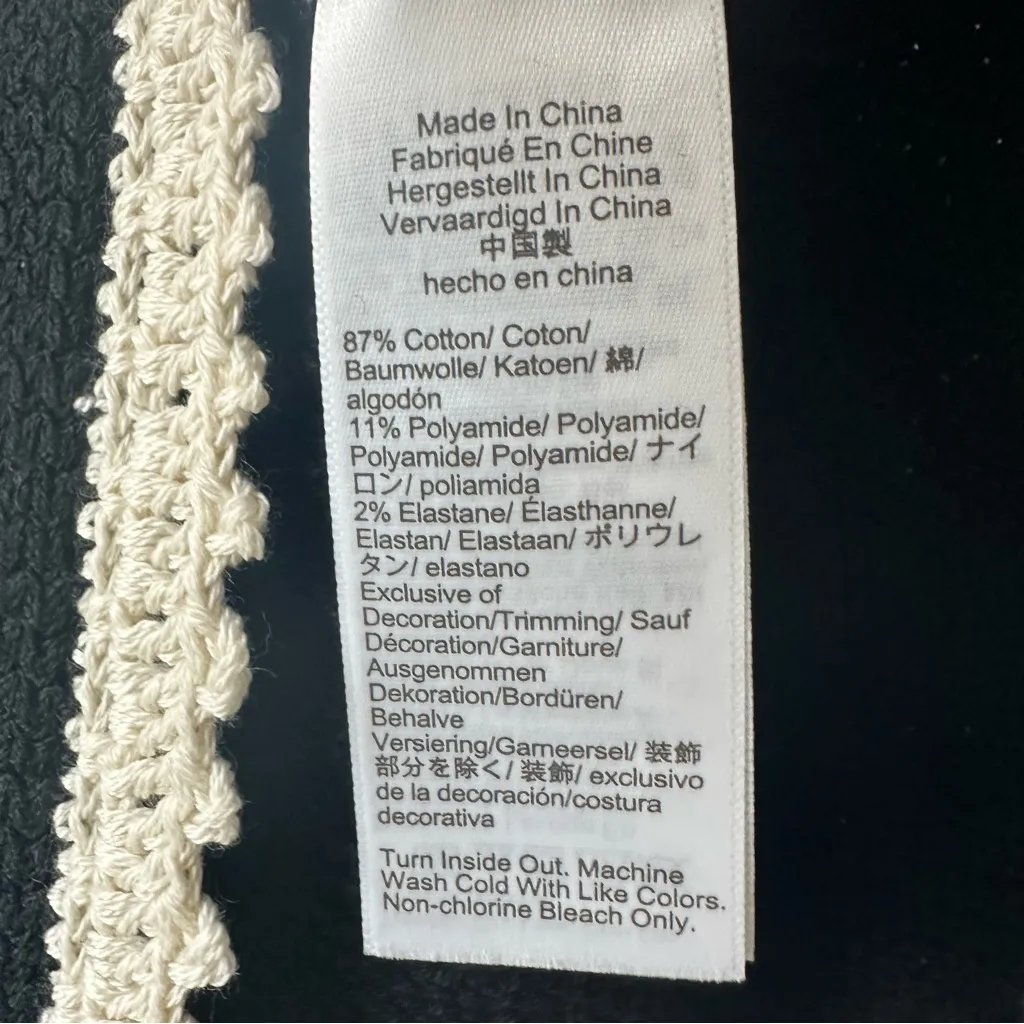 J Crew Crochet mini skirt small - Image 6