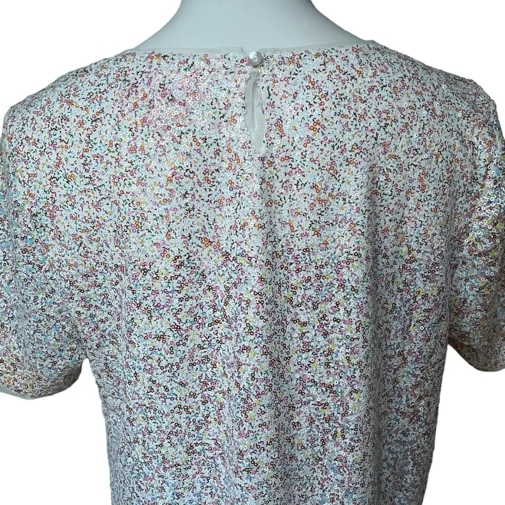 Live! Always Isaac Sequin T-Shirt, Sz L - Image 7