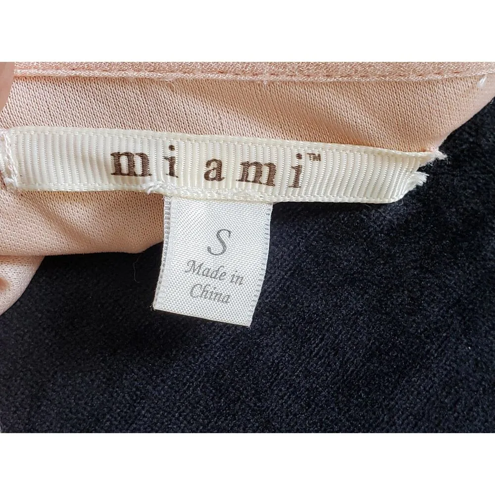 Miami A Line Dress Womens S Pink Lace Floral Lined Long Sleeve V Neck Pullover - Image 3