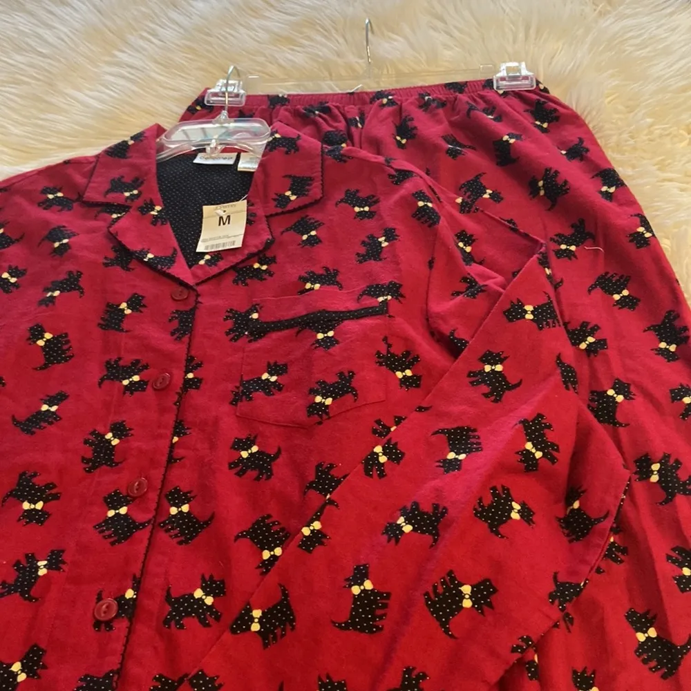 Pajama Set size M brand new with tag it’s so cute with little 🐕 100% cotton - Image 8