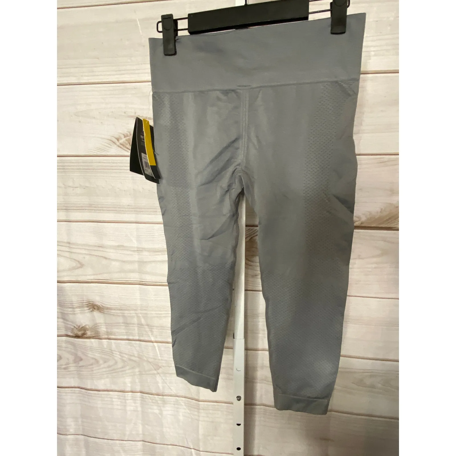 Brand New Everlast Women's Size XL Charcoal Gray Wicking Athletic Leggings Pants - Image 3