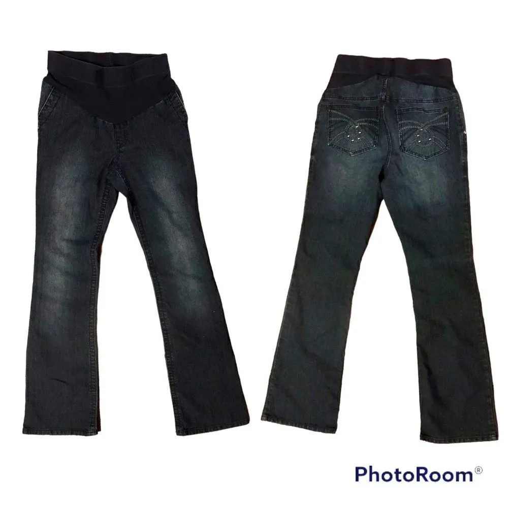 Two Hearts Maternity by Destination Maternity Size Small Jeans Blue - Image 2