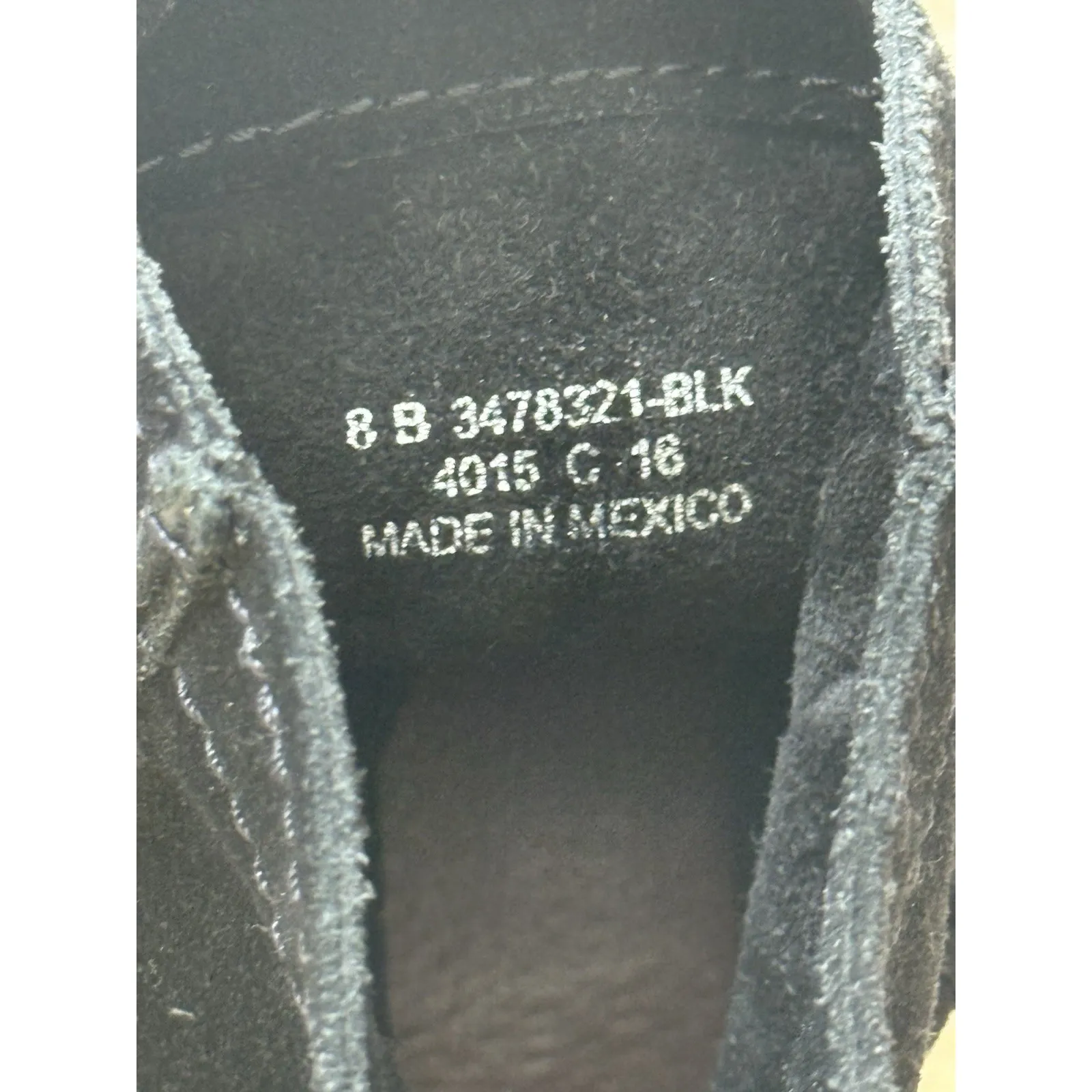 Frye Cara Short Boots Women's 8 B Black Suede Leather Slouch‎ Pull On Ankle Boho - Image 9