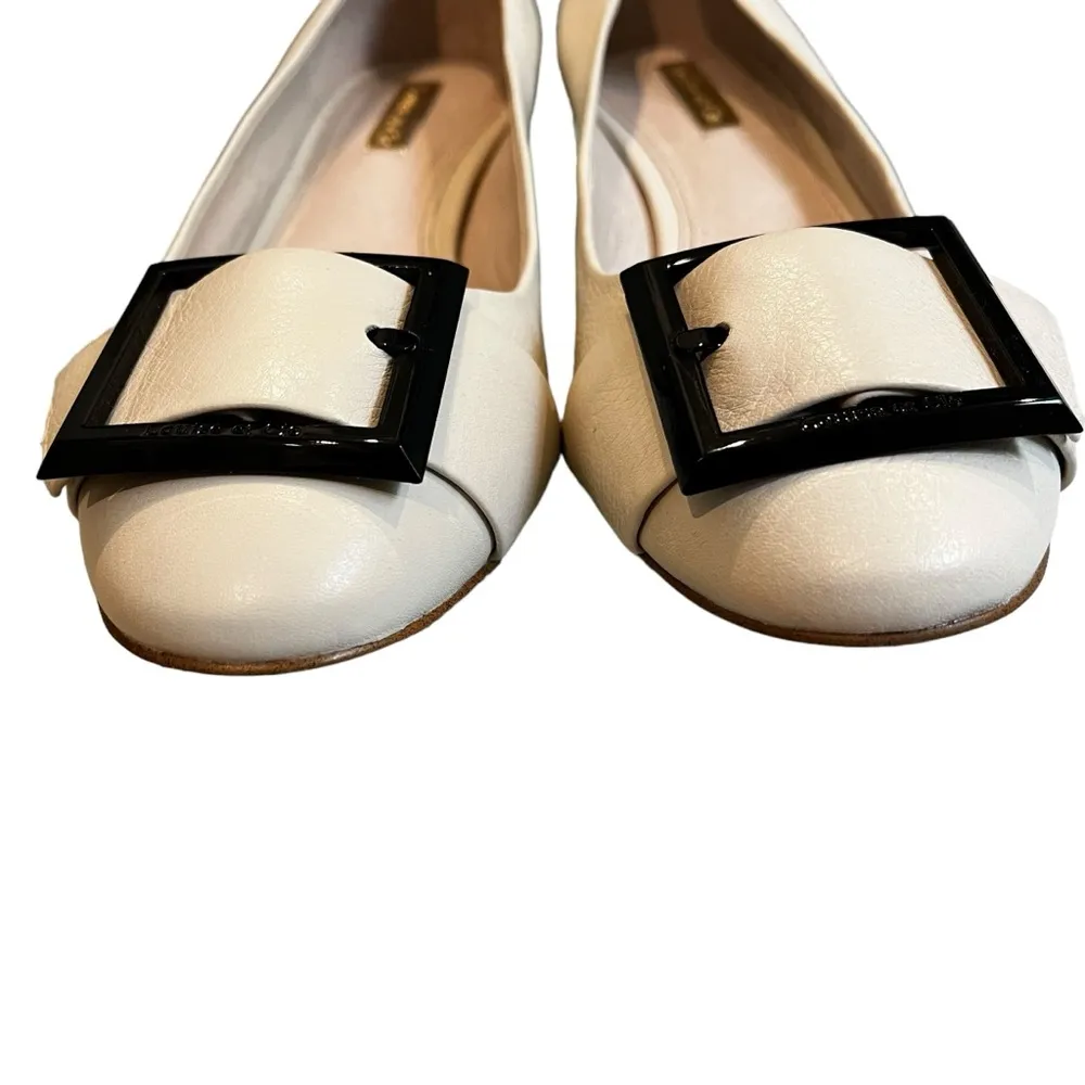 Louise Et Cie lo Brianna Ballet Ivory, Sz 7.5 - Image 10