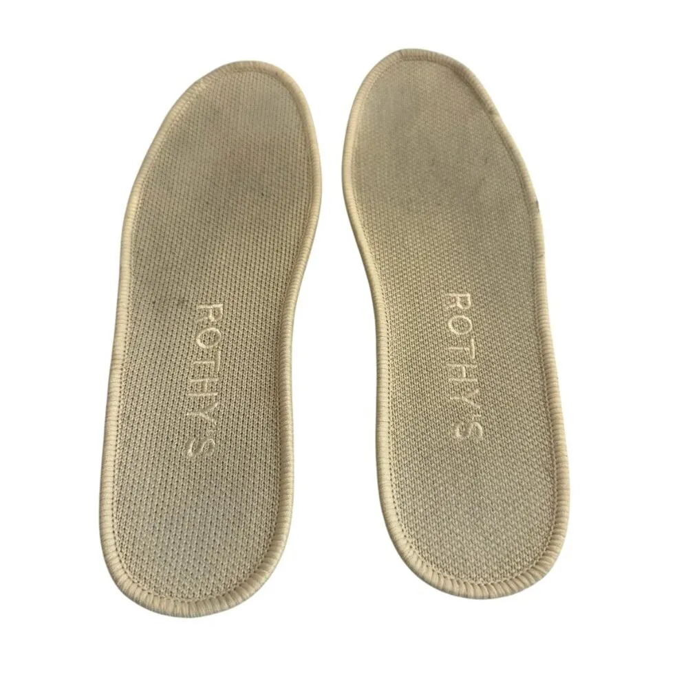 Rothy's The Sneaker Light Grey Stretch Comfy Classic Washable Size 5.5 Women's - Image 5