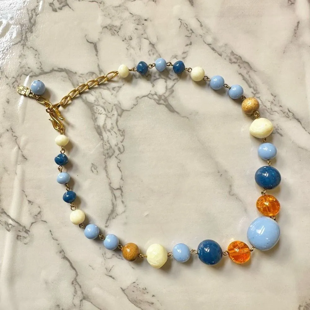 Liz Claiborne vintage beaded necklace - Image 2