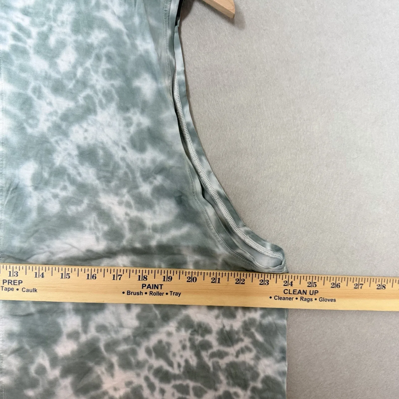 Lululemon All Yours Tank Top Marmoleado Tie Dye Ocean Air Tidewater Teal Women's - Image 3