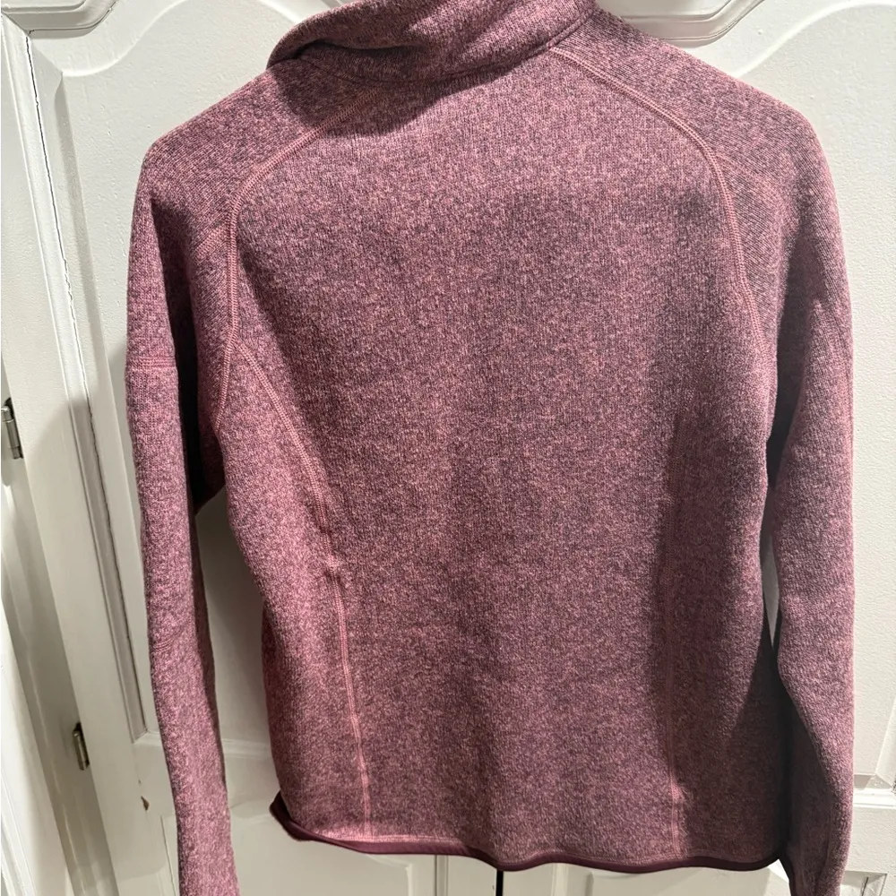 Patagonia Better Sweater Fleece Womens Medium Kipi Pink 1/4 Zip Pullover 25617 - Image 9
