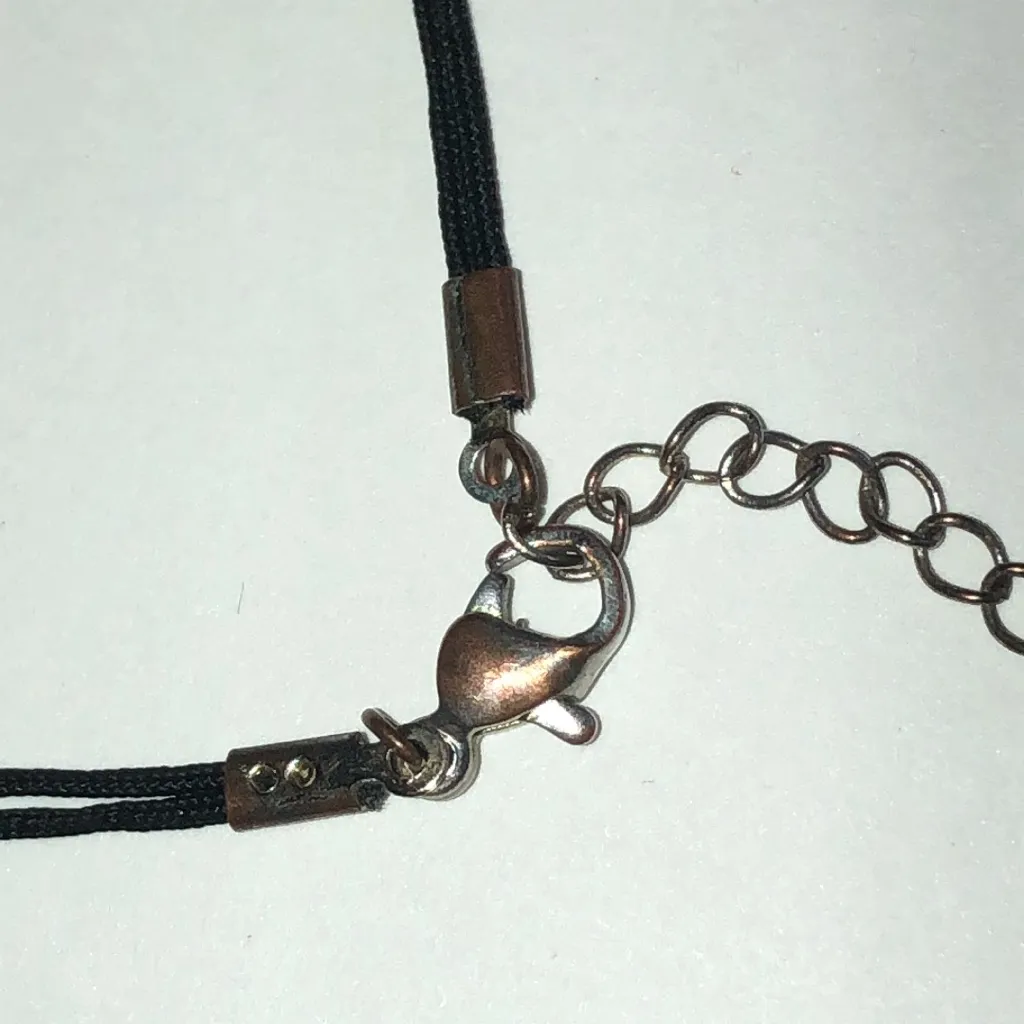 Elegant Black and Gold Tone Paper Beaded Rhinestone Bracelet Set - Image 6