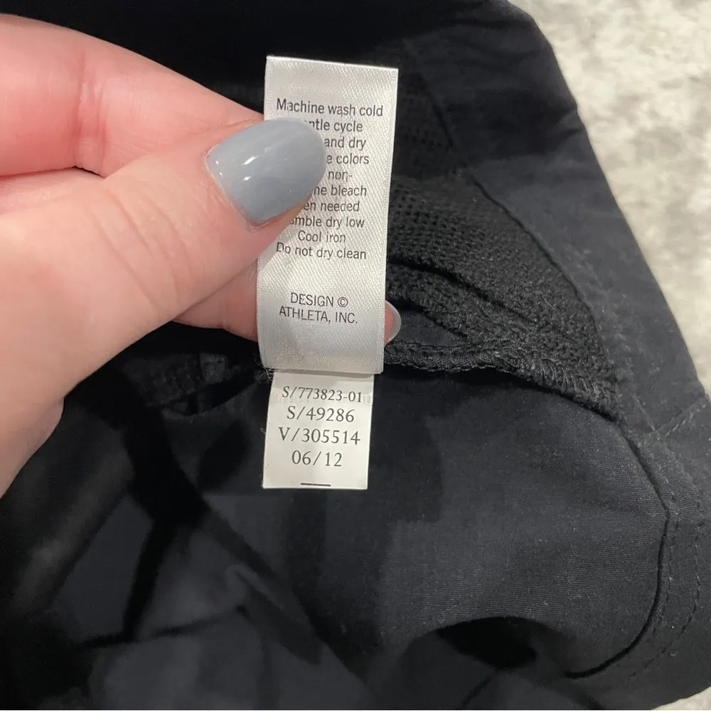 Athleta Black Dipper Cargo Skort with Mesh Short - Image 10