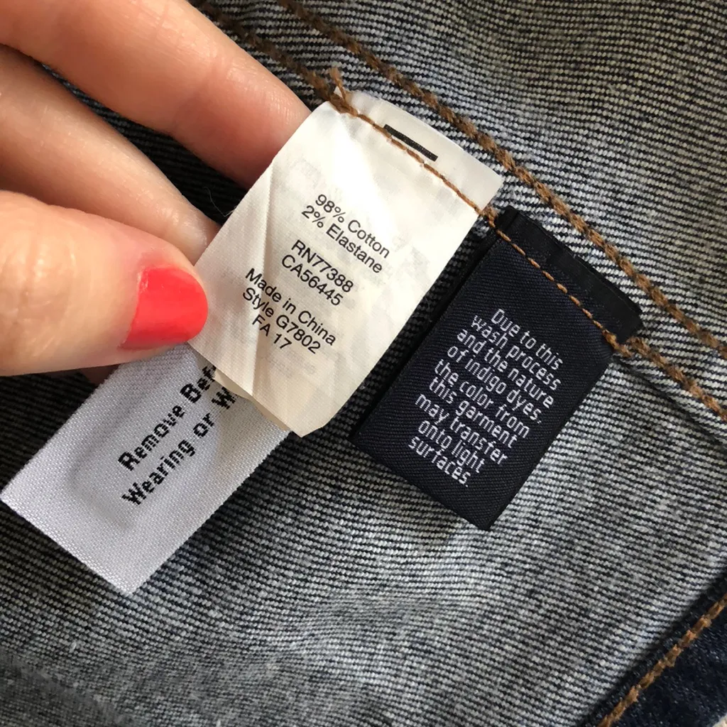 Madewell patch pocket jean skirt - Image 5