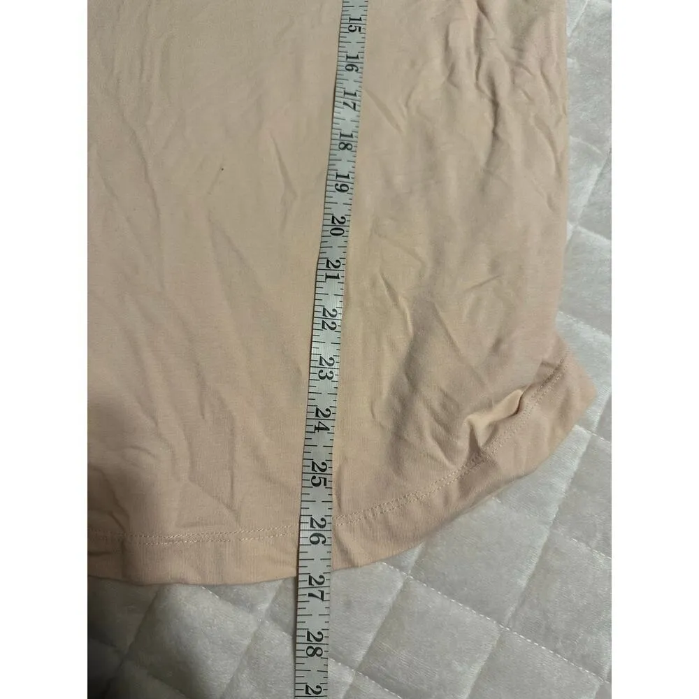 SOMA Restore Aloe Knit Pajama Set Women's Size Large Peach Pink PJS Comfort Soft - Image 6