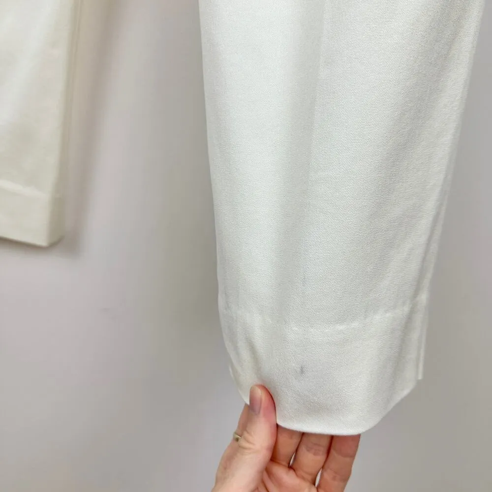 J.Crew Kate Straight Leg Pant Stretch Cotton High Rise Classic Ivory US 0 NWT - Image 11