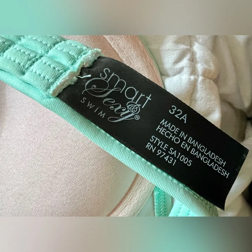 NWOT mint green bikini top - Image 2