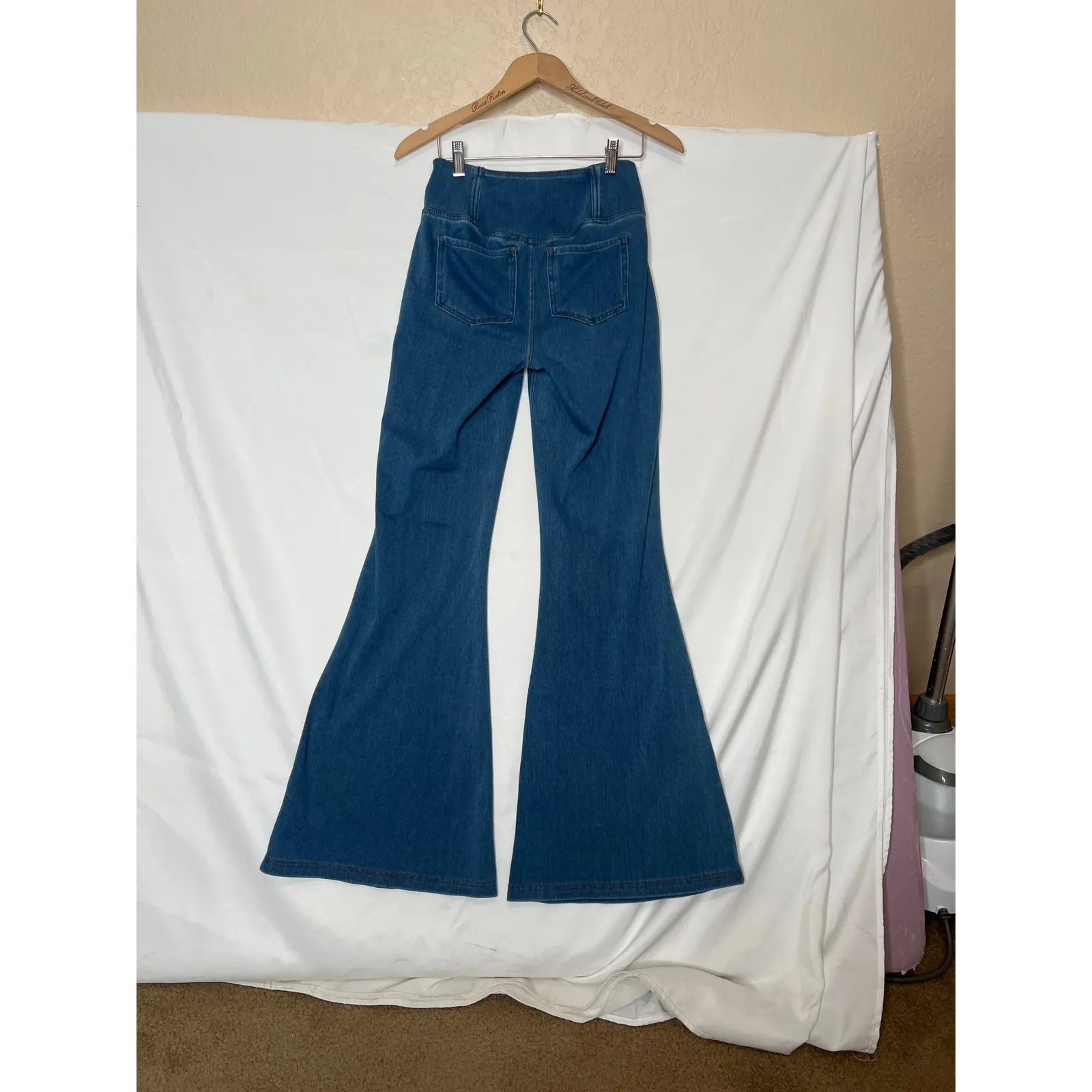 Halara size S. denim blue flex comfort light weight 4 way stretch pull-on - Image 2